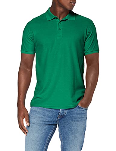 Fruit of the Loom Herren 65/35 Poloshirt, Grün-Green (Kelly Green), S von Fruit of the Loom