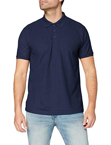 Fruit of the Loom Herren 65/35 Poloshirt, Blau-Blau (Marineblau), XXL von Fruit of the Loom