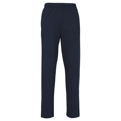 Fruit of the Loom Herren Relaxed Sporthose Lightweight Open Hem Jog Pants, Blau (Deep Navy AZ), M von Fruit of the Loom