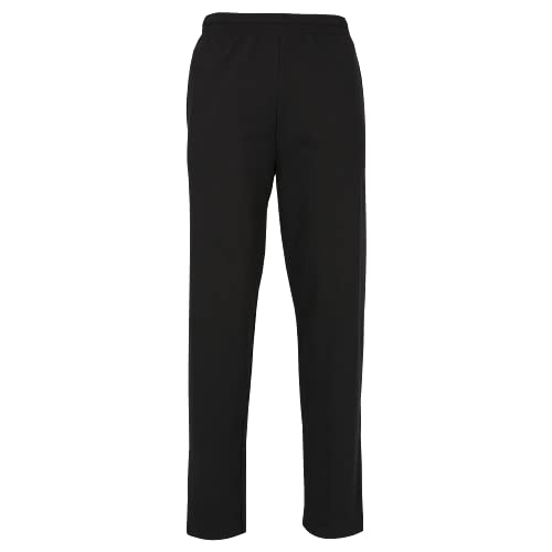Fruit of the Loom Herren Relaxed Sporthose Lightweight Open Hem Jog Pants, Schwarz (Black 36), L von Fruit of the Loom