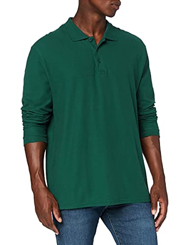 Fruit of the Loom Herren SS037M Poloshirt, Grün-Green (Forest Green), XXXL von Fruit of the Loom