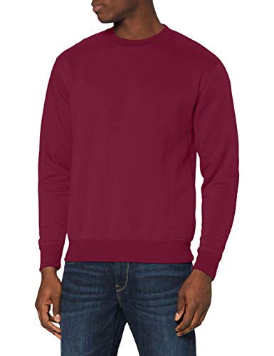 Fruit of the Loom Herren SS105M Sweatshirt, Rot-Red (Burgandy), M von Fruit of the Loom