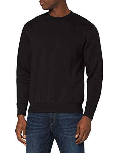 Fruit of the Loom Herren Set-in Premium Sweatshirt, Schwarz-Schwarz, L von Fruit of the Loom