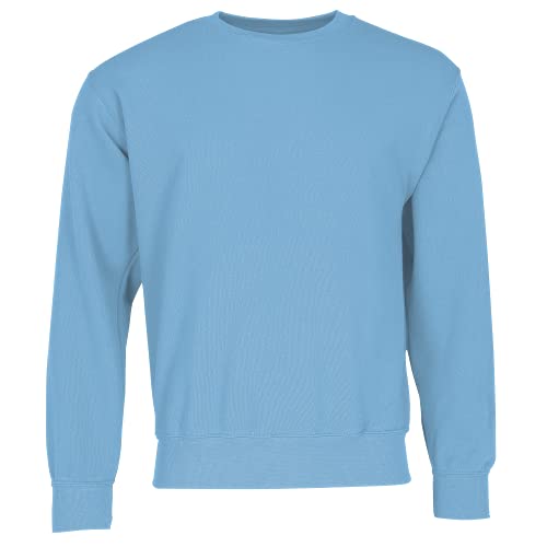 Fruit of the Loom Herren Set In Sweat Sweatshirt, Blau, XX-Large von Fruit of the Loom