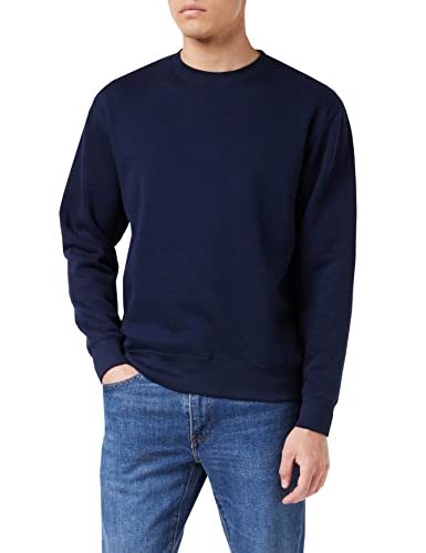 Fruit of the Loom Herren Set-in Premium Sweatshirt, Blau-Blue (Deep Navy), XXL von Fruit of the Loom