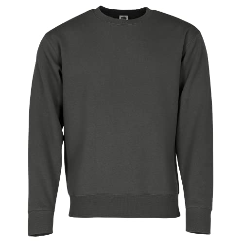 Fruit of the Loom Herren Set-in Premium Sweatshirt, Grau-Grau (Anthrazit), M von Fruit of the Loom