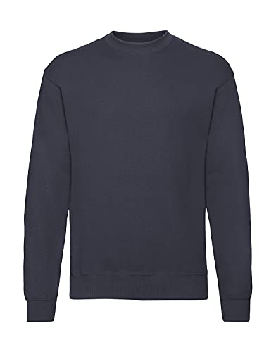 Fruit of the Loom Herren Set-in Sweat Sweatshirt (5XL, Deep Marineblau) von Fruit of the Loom