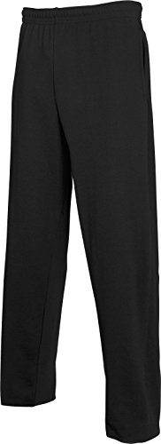 Fruit of the loom Herren Lightweight Jog Pants Sport Jogger, Schwarz (Black 101), W28 (Herstellergröße: S) von Fruit of the Loom