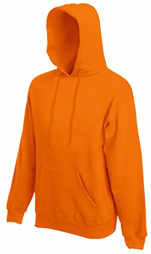 Fruit of the Loom Herren Straight Leg Kapuzenpullover orange Arancione(Orange) XX-Large von Fruit of the Loom