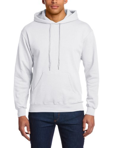 Fruit of the Loom Herren Sweatshirt, Weiß, Small von Fruit of the Loom