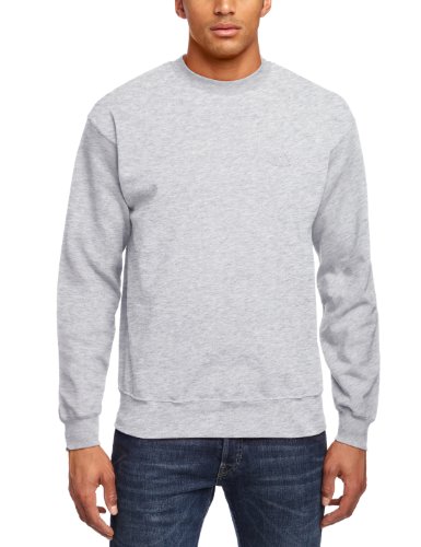 Fruit of the Loom Herren Sweatshirt 12200B, Gr. 60/62 (XXL), Grau (94 graumeliert) von Fruit of the Loom