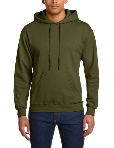 Fruit of the Loom Herren Sweatshirt 12208B, Gr. 60/62 (XXL), Grün (59 olive) von Fruit of the Loom