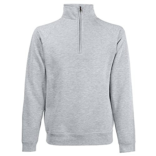 Fruit of the Loom Herren Sweatshirt Ss108m, Grau (Heather Grey), L von Fruit of the Loom