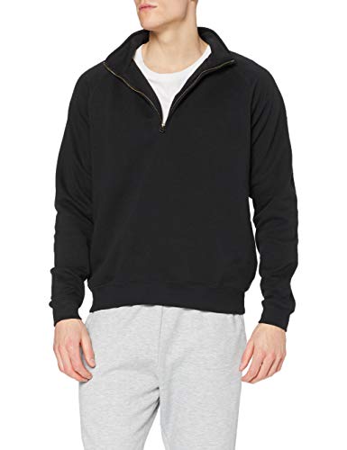 Fruit of the Loom Herren Sweatshirt Ss108m, Schwarz, Large (herstellergröße: Large) von Fruit of the Loom