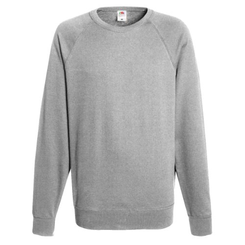 Fruit of the Loom Herren Sweatshirt (Herstellergröße: X-Large) Grau - Heather Grey von Fruit of the Loom