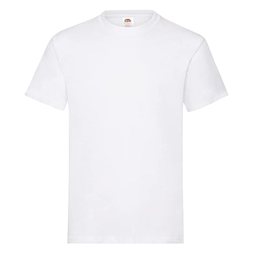 Fruit of the Loom Herren T-Shirt, 3er Pack, Gr. XXX-Large, Weiß von Fruit of the Loom