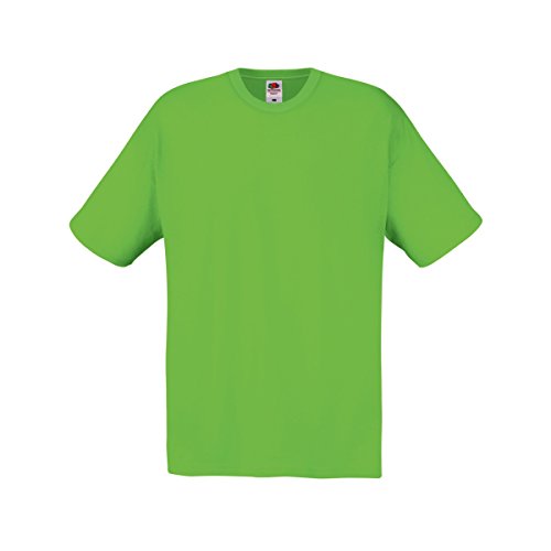 Fruit of the Loom Herren T-Shirt Original T 61-082-0 Lime XL von Fruit of the Loom