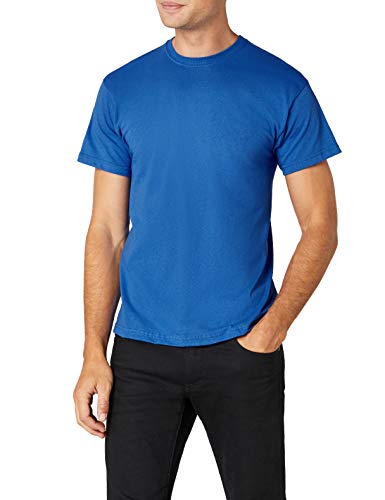 Fruit of the Loom Herren T-Shirt Ss022m, Blau (Königsblau), XL von Fruit of the Loom