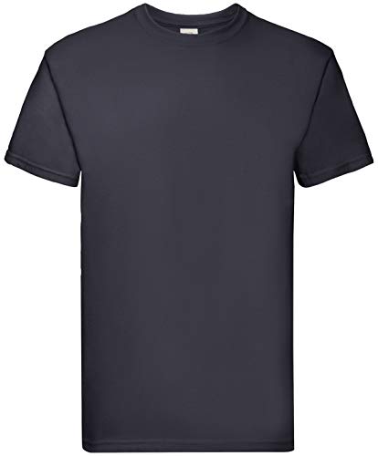 Fruit of the Loom Herren T-Shirt Super Premium T 61-044-0 Deep Navy XL von Fruit of the Loom