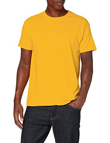 Fruit of the Loom Herren Valueweight Short Sleeve T-Shirt, Sonnenblume, XXL von Fruit of the Loom