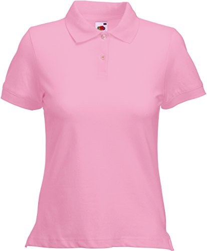 Fruit of the Loom Lady-Fit Premium Polo Gr. XX-Small, hellrosa von Fruit of the Loom