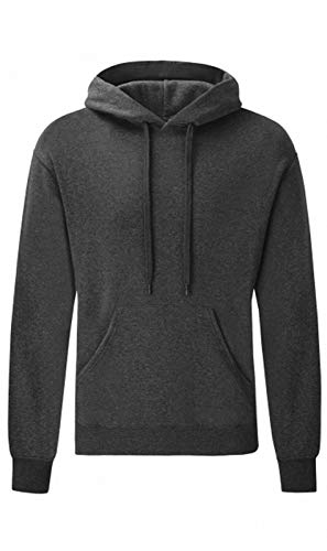 Fruit of the Loom Hooded Sweat Dark Heather-L Fruit of the Loom Hooded Sweat Dark Heather-L von Fruit of the Loom