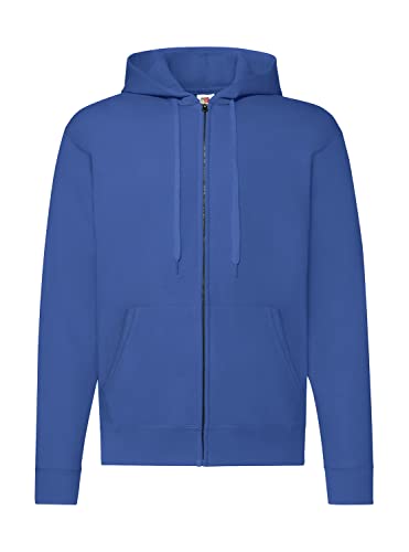 Fruit of the Loom Hooded Sweat-Jacket M,1x Royal + 1 HL Kauf Notizblocke von Fruit of the Loom