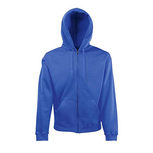 Fruit of the Loom - Hooded Sweat Jacket - Modell 2013 XXL,Royal Blue von Fruit of the Loom