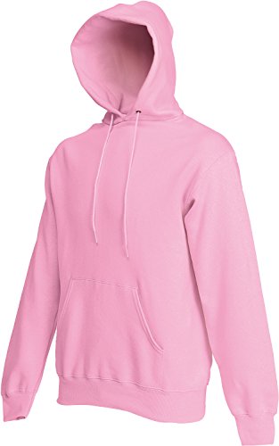 Hooded Sweat von Fruit of the Loom S M L XL XXL XXL verschiedene Farben XXL,Rosa von Fruit of the Loom