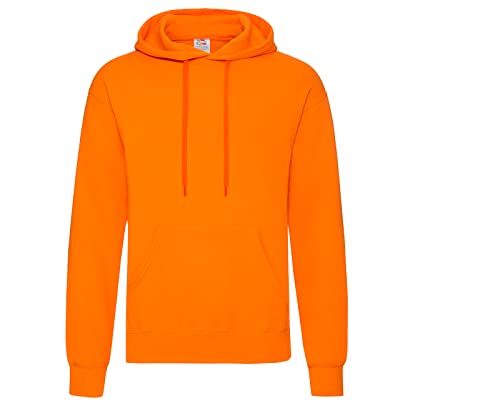 Fruit of the Loom Hooded Sweat S M L XL XXL XXL, Orange + 1x HL-Kauf Notizblock, XXL Fruit of the Loom Hooded Sweat S M L XL XXL XXL, Orange + 1x HL-Kauf Notizblock, XXL von Fruit of the Loom