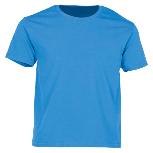 Fruit of the Loom Iconic Kinder T-Shirt, Azure, 164 von Fruit of the Loom
