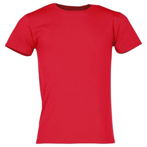 Fruit of the Loom Iconic T-Shirt Größe S - 5XL, Farbe:rot, Größe:XL von Fruit of the Loom