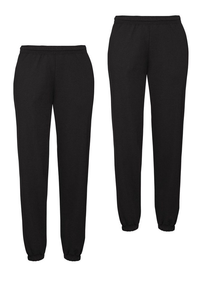 Fruit of the Loom Jogginghose (Packung, 2-tlg) im Baumwoll-Mix, 2-er Pack von Fruit of the Loom