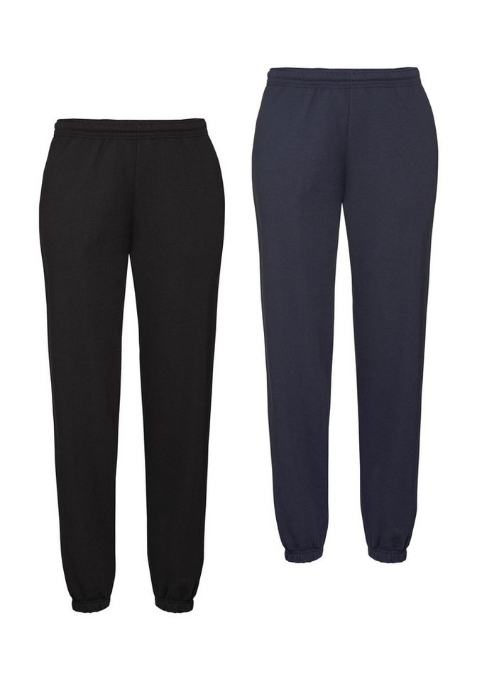 Fruit of the Loom Jogginghose (Packung, 2-tlg) im Baumwoll-Mix, 2-er Pack von Fruit of the Loom