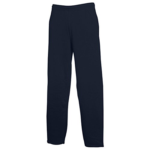 Fruit of the Loom Jogginghose mit offenem Beinabschluss, Deep Navy, Gr.XXL Fruit of the Loom Jogginghose mit offenem Beinabschluss, Deep Navy, Gr.XXL von Fruit of the Loom
