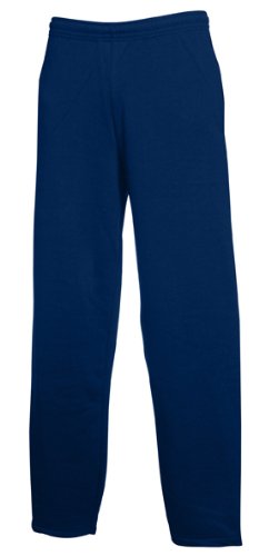 Fruit of the Loom Jogginghose offener Saum - Blau - DeepNavy - Medium von Fruit of the Loom