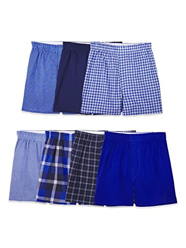 Fruit of the Loom Gewebte Boxershorts für Jungen, Gemischt, S von Fruit of the Loom