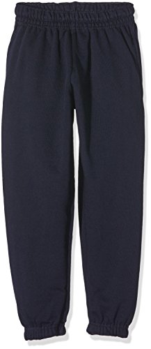 Fruit of the Loom Jungen Sporthose SS031B, Blau(Deep Navy), Gr.14-15 Jahre (Herstellergröße: 164CM) von Fruit of the Loom
