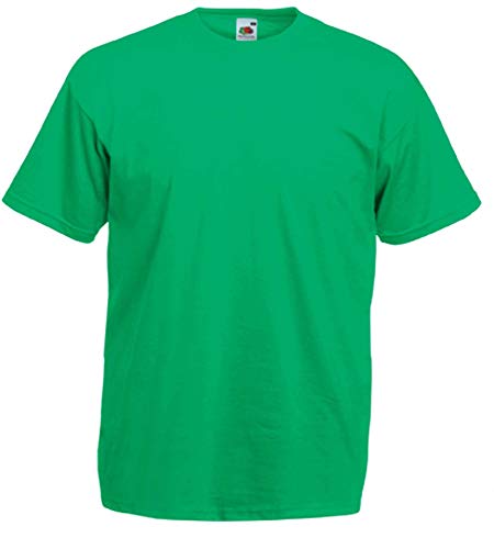 Fruit of the Loom Jungen T-Shirt, Vert - Kelly Green, 7 Jahre von Fruit of the Loom