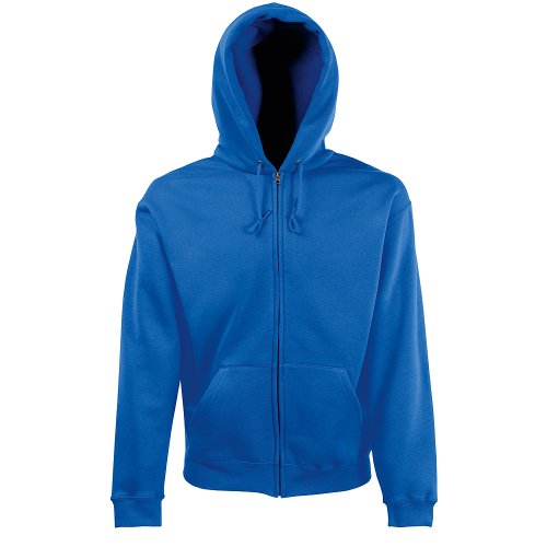 Fruit of the Loom - Kapuzen Sweat-Jacke 'Hooded Zip' XXL,Royal von Fruit of the Loom