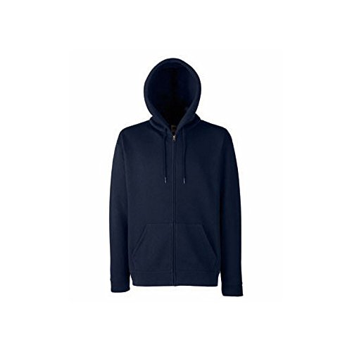 Fruit of the Loom Kapuzen Sweatjacke #AZ Deep Navy - S von Fruit of the Loom