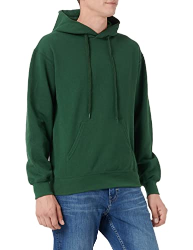 Fruit of the Loom - Kapuzen-Sweatshirt 'Hooded Sweat' L,Bottle Green von Fruit of the Loom