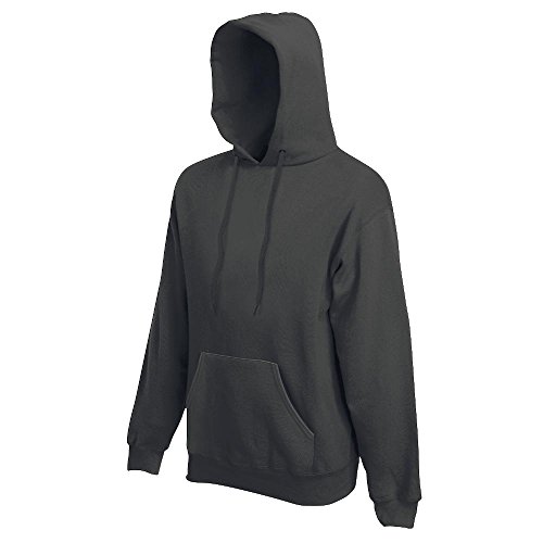 Fruit of the Loom - Kapuzen-Sweatshirt 'Hooded Sweat' S,Light Graphite von Fruit of the Loom