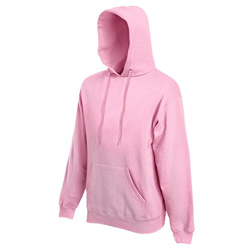 Fruit of the Loom - Kapuzen-Sweatshirt 'Hooded Sweat' S,Light Pink von Fruit of the Loom