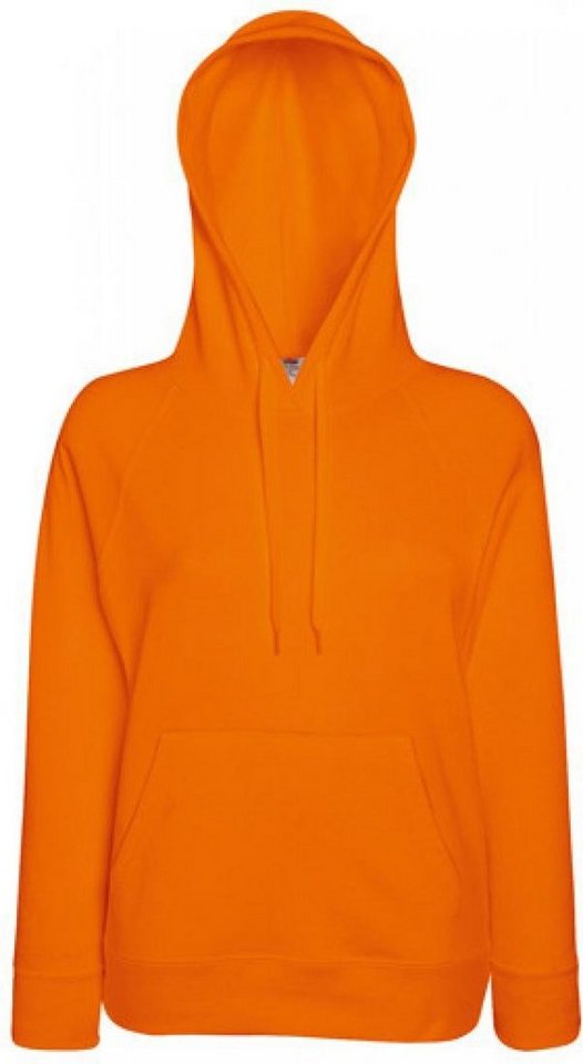 Fruit of the Loom Kapuzenpullover Lady-Fit Lightweight Hooded Sweat von Fruit of the Loom