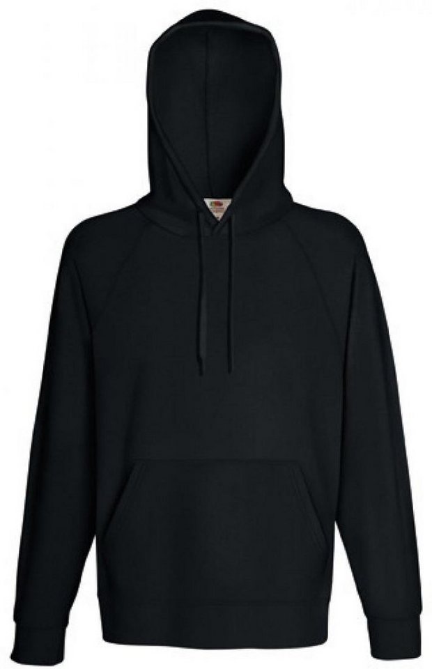 Fruit of the Loom Kapuzenpullover Lightweight Hooded Herren Sweatshirt mit Kaputze von Fruit of the Loom