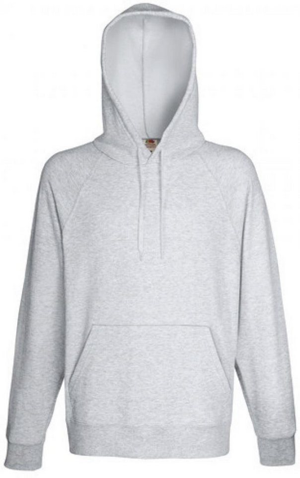 Fruit of the Loom Kapuzenpullover Lightweight Hooded Herren Sweatshirt mit Kaputze von Fruit of the Loom