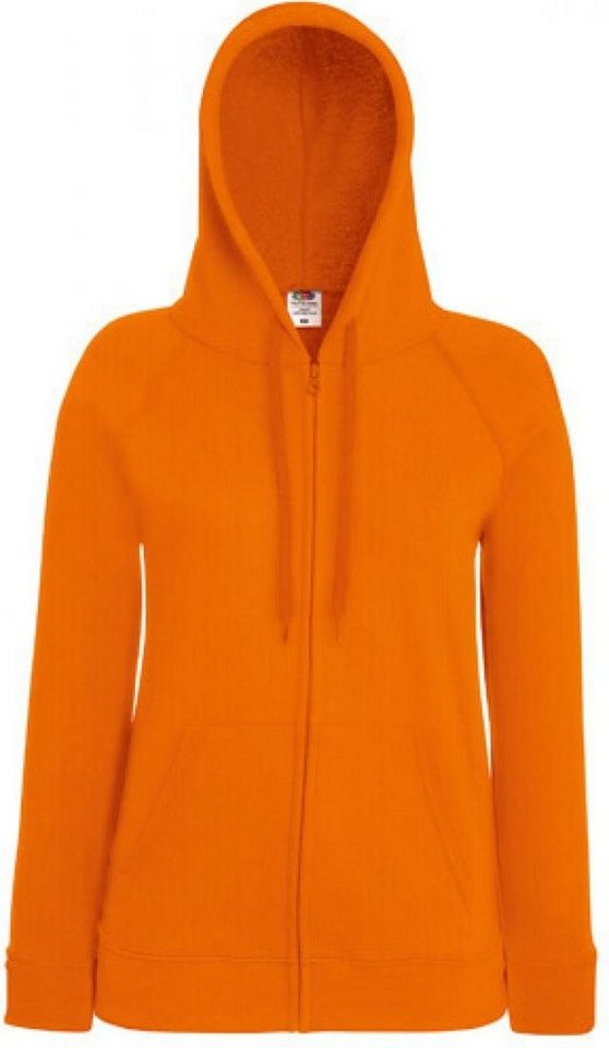 Fruit of the Loom Kapuzensweatjacke Lady-Fit Lightweight Hooded Sweat Jacket von Fruit of the Loom