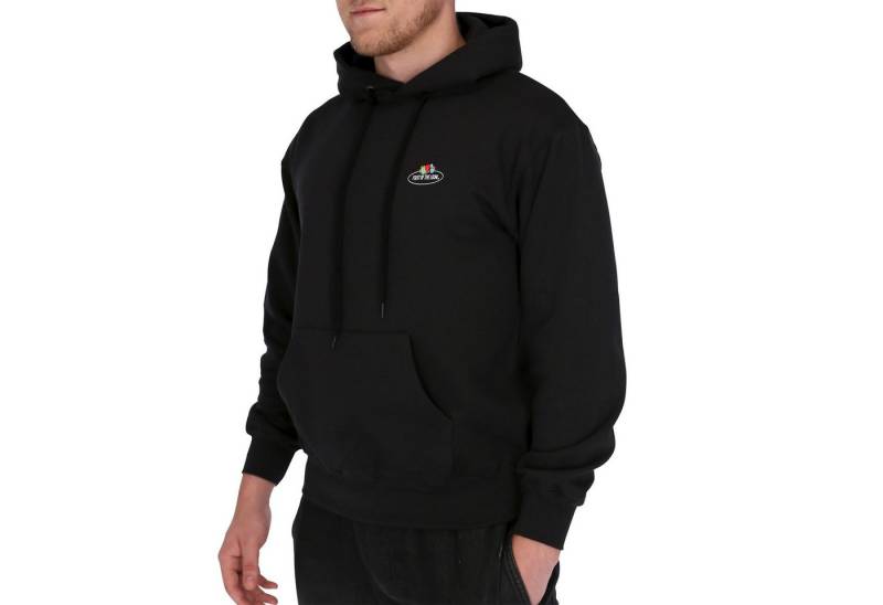 Fruit of the Loom Kapuzensweatshirt Damen Kapuzenpullover mit Vintage-Logo von Fruit of the Loom