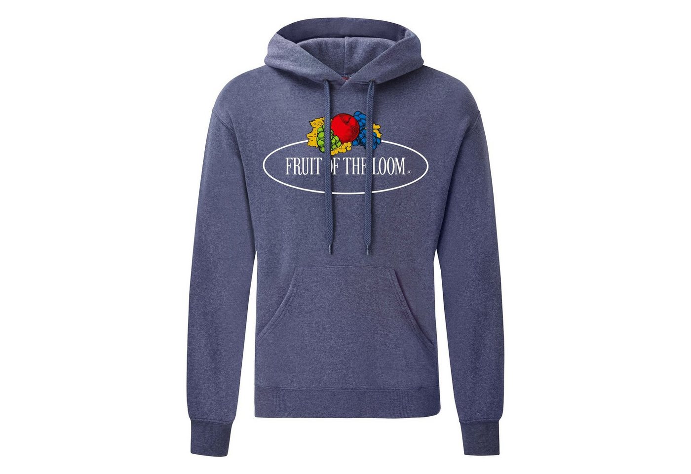 Fruit of the Loom Kapuzensweatshirt Kapuzenpullover mit Vintage-Logo von Fruit of the Loom